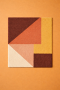 Jordan Modern Geometric Shag Area Rug
