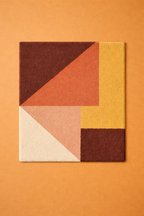 Jordan Modern Geometric Shag Area Rug