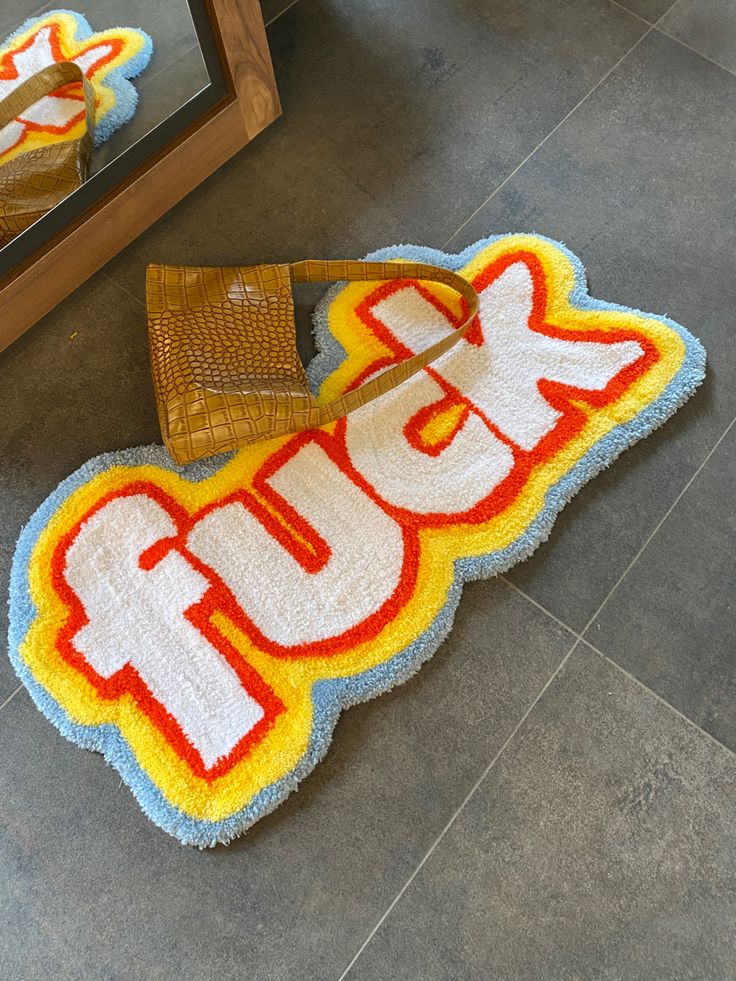 FUCK Word Rug