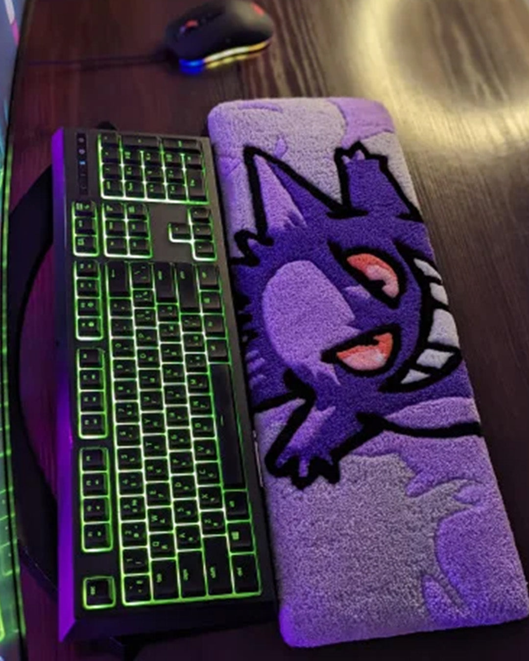 Gengar Pokemon Keyboard Rug