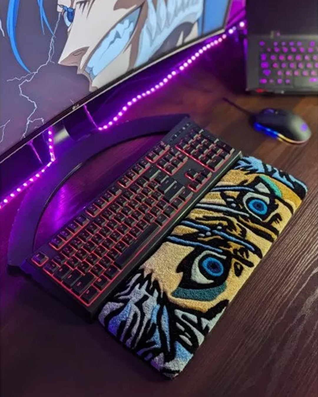 Grimmjow Jaegerjaquez Anime Keyboard Rug