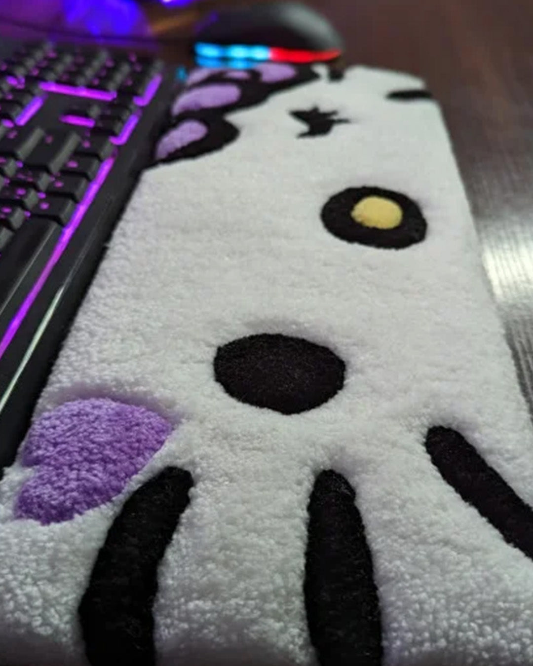 Hello Kitty Purple Special Keyboard Rug