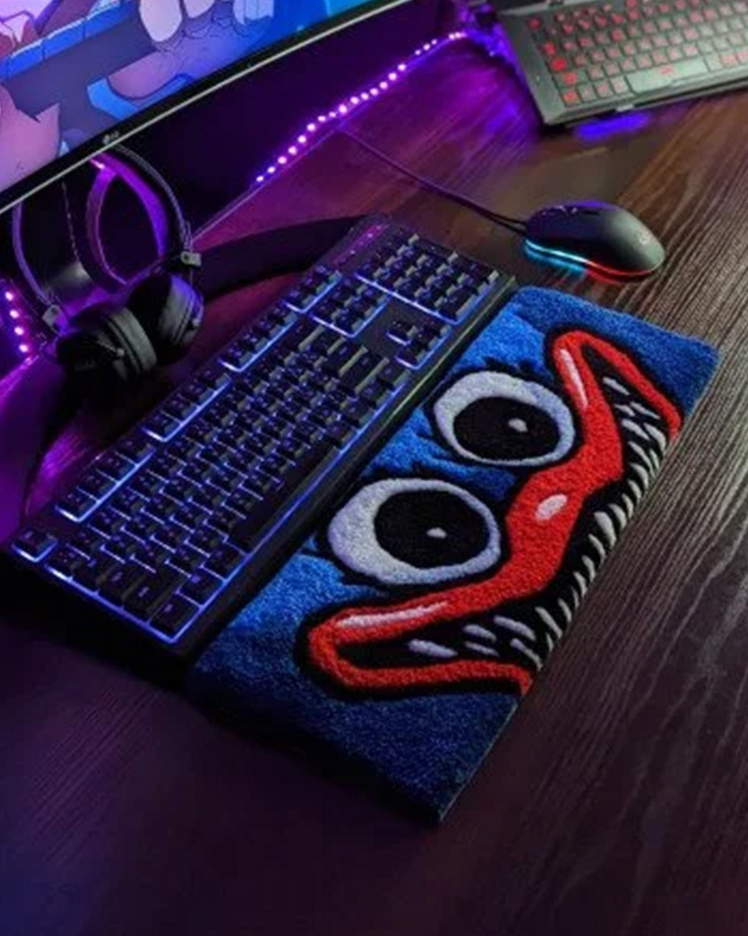 Huggy Wuggy Special Keyboard Rug