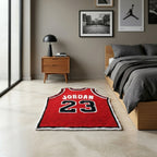 Basketball Jersey Rug – 23 Sports Icon Aesthetic Tufted Rug