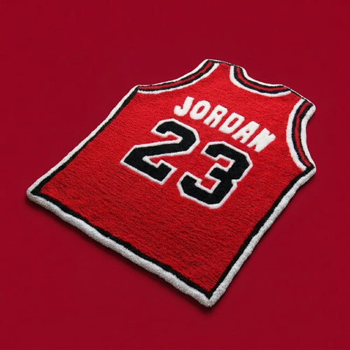 Basketball Jersey Rug – 23 Sports Icon Aesthetic Tufted Rug