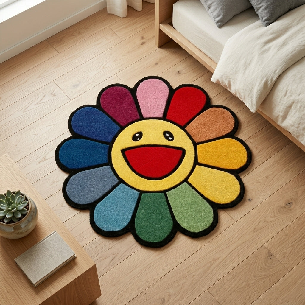 Murakami Flower Rug