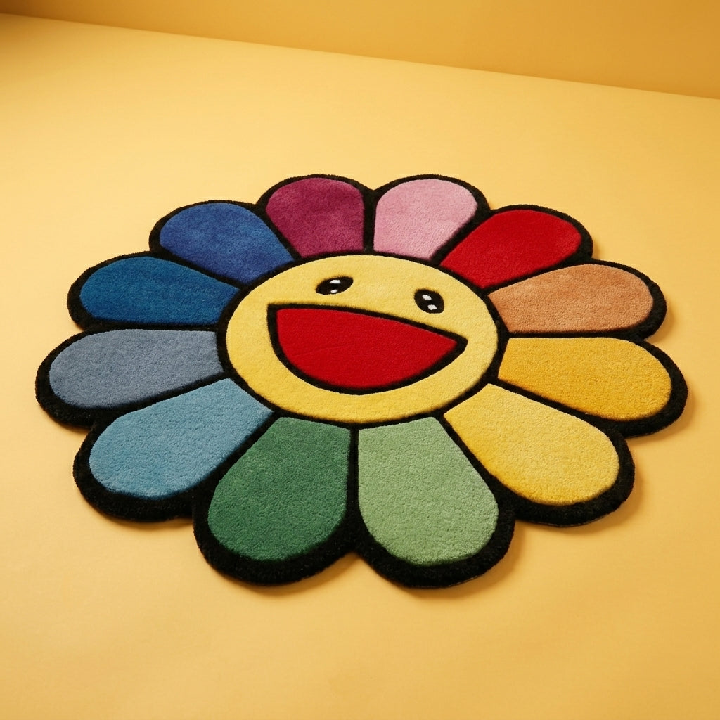 Murakami Flower Rug