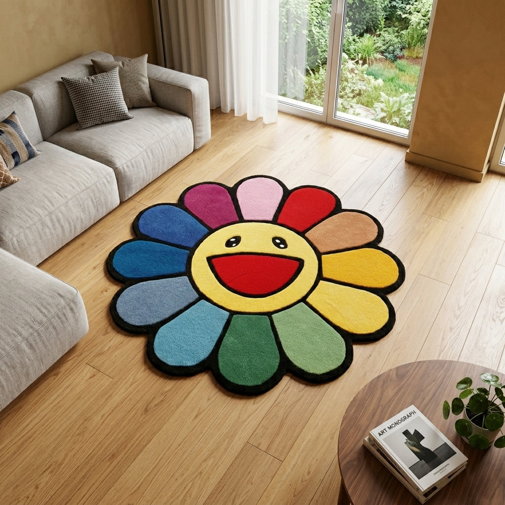 Murakami Flower Rug