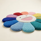 Fluffy Tufted Flower Rug