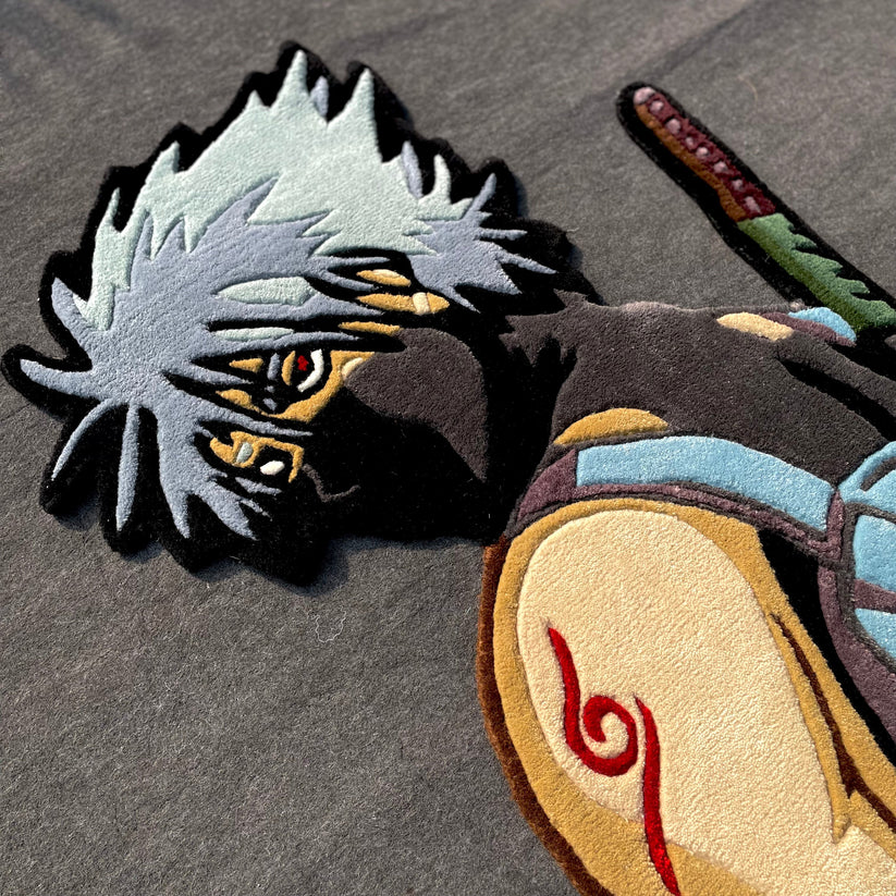 Anbu Kakashi Hand-Tufted Rug