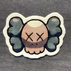 Kaws Face Custom Hand-Tufted Rug