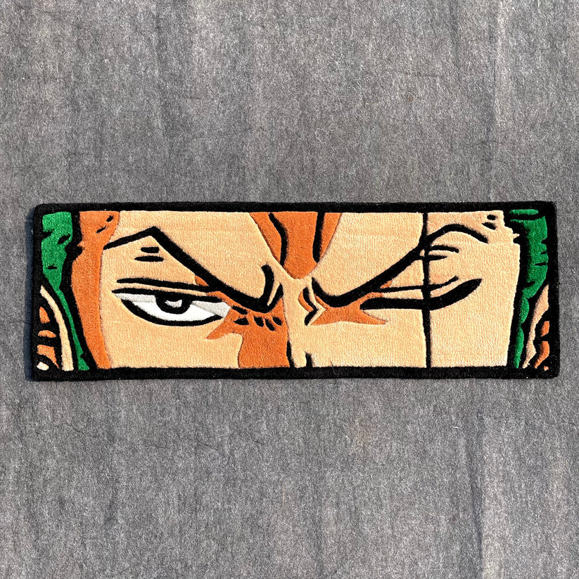 Roronoa Zoro One Piece Hand-Tufted Rug