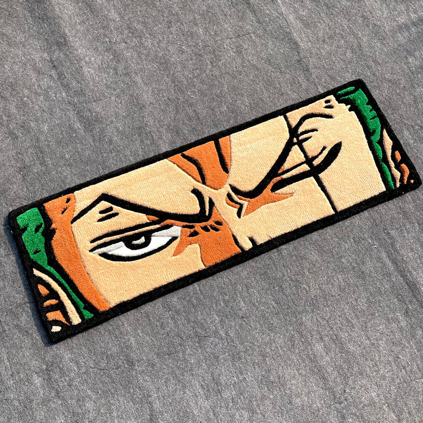 Roronoa Zoro One Piece Hand-Tufted Rug