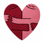 Stay close Hug hand tufted rug