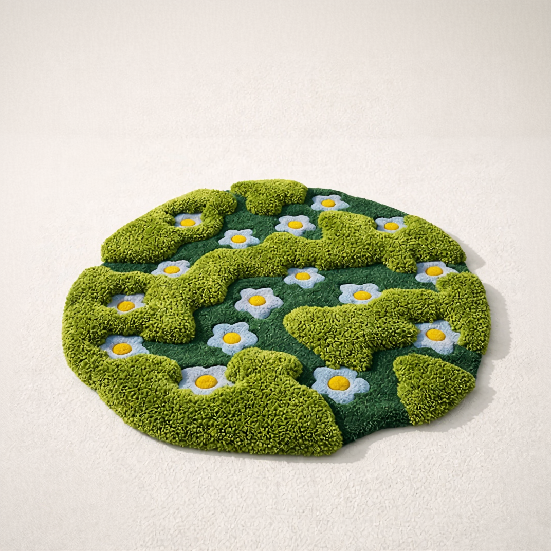 Mini Moss Ripple Rug