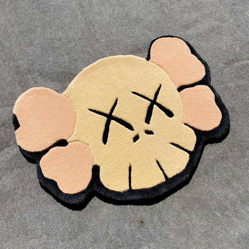 Kaws hand tufted deals rug