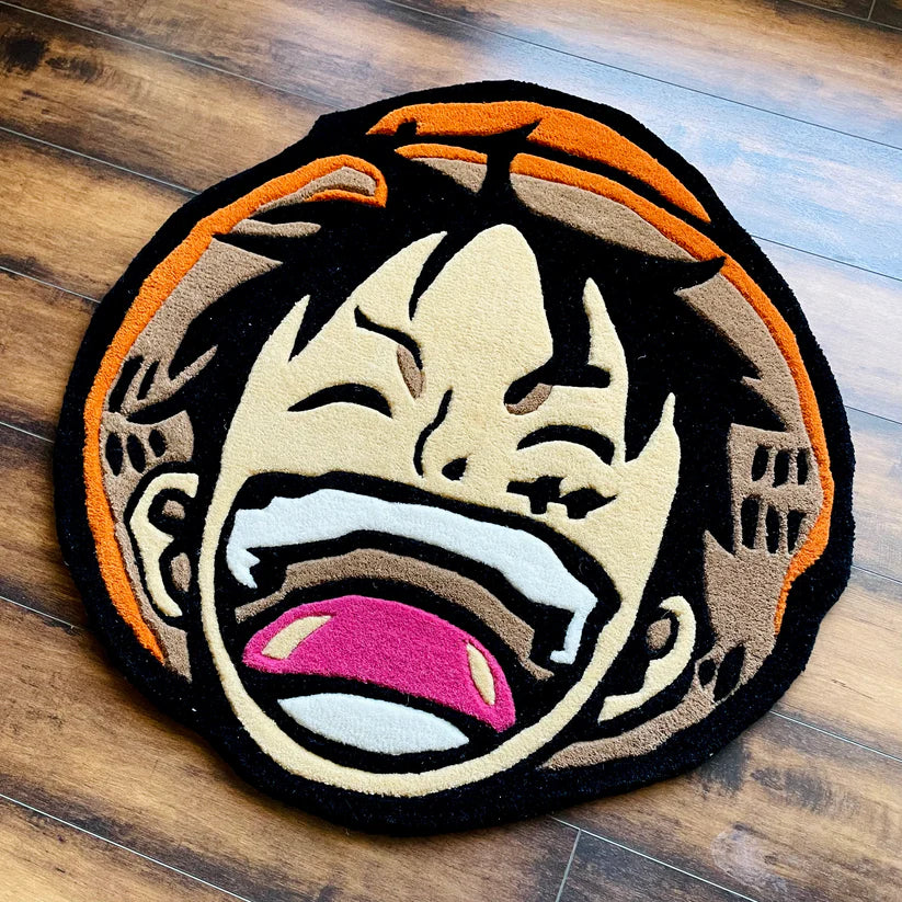 Luffy Laughing Hand-Tufted Rug