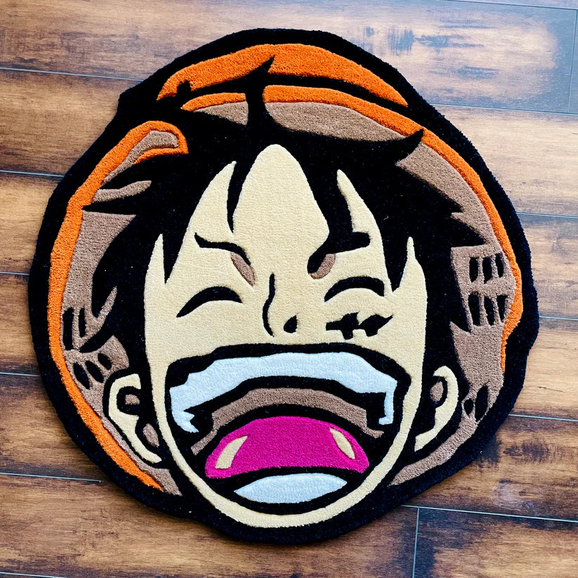 Luffy Laughing Hand-Tufted Rug