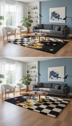 Galaxy Aesthetic Rug