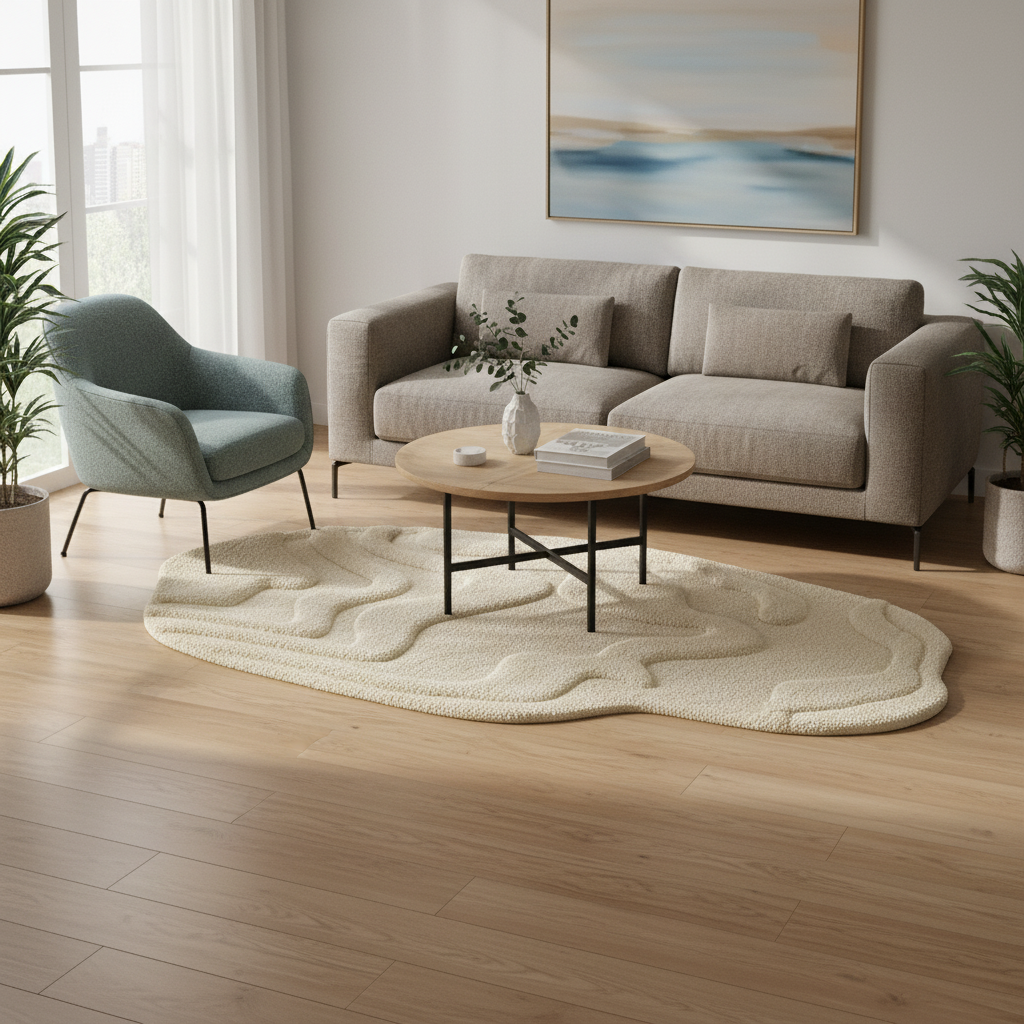 Monochrome Bliss Hand-Tufted Rug