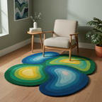 Meadow Bloom Daisy Pattern Rug by Just Rugs