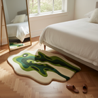 Green Moss Tufted Rug