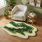 Green Moss Tufted Rug