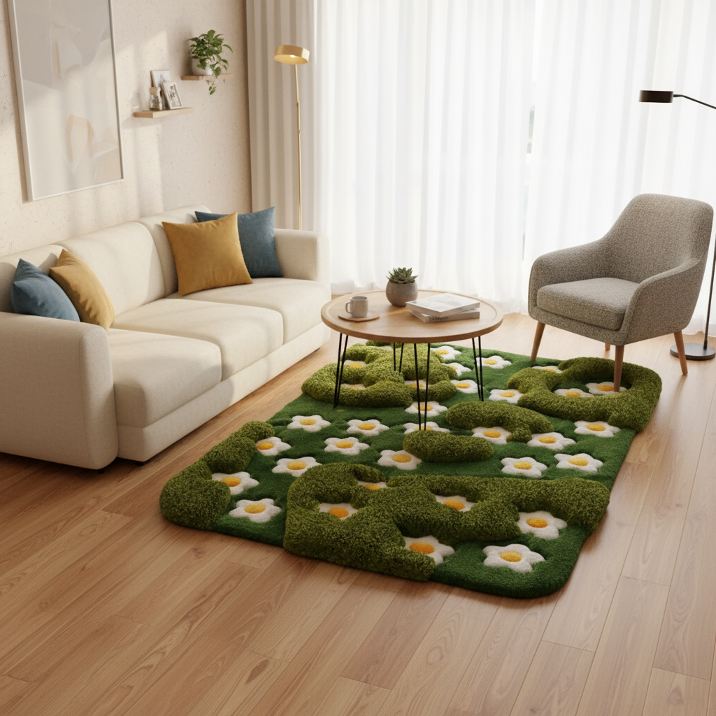 Mossy Love Garden Rug