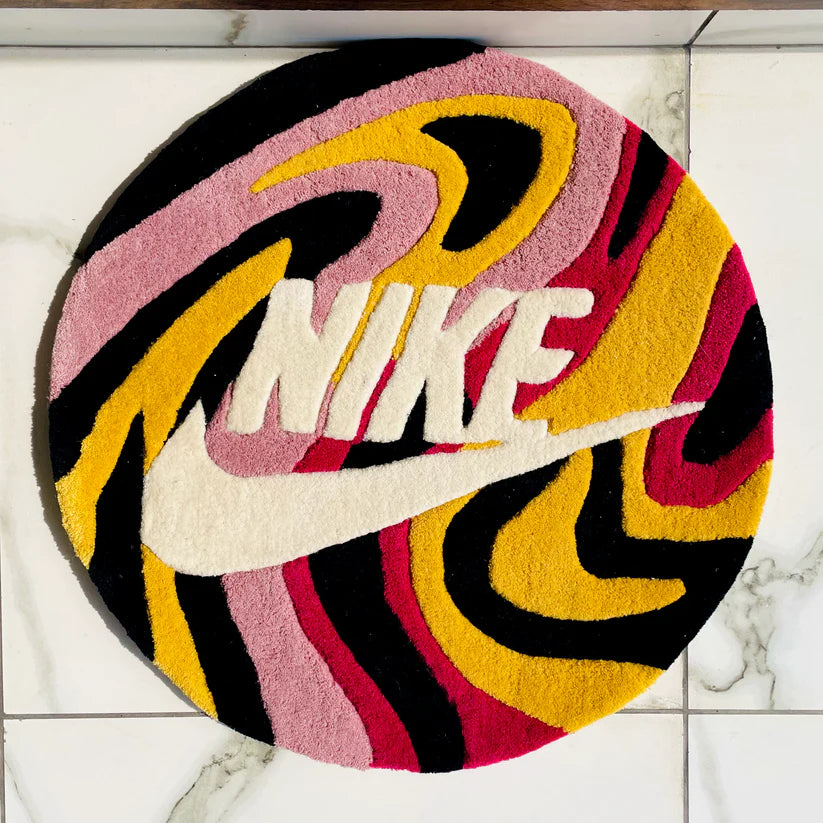 Nike Multicolour Hand-Tufted Rug