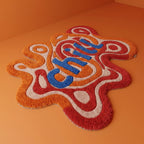 Chill Vibes Groovy Tufted Rug
