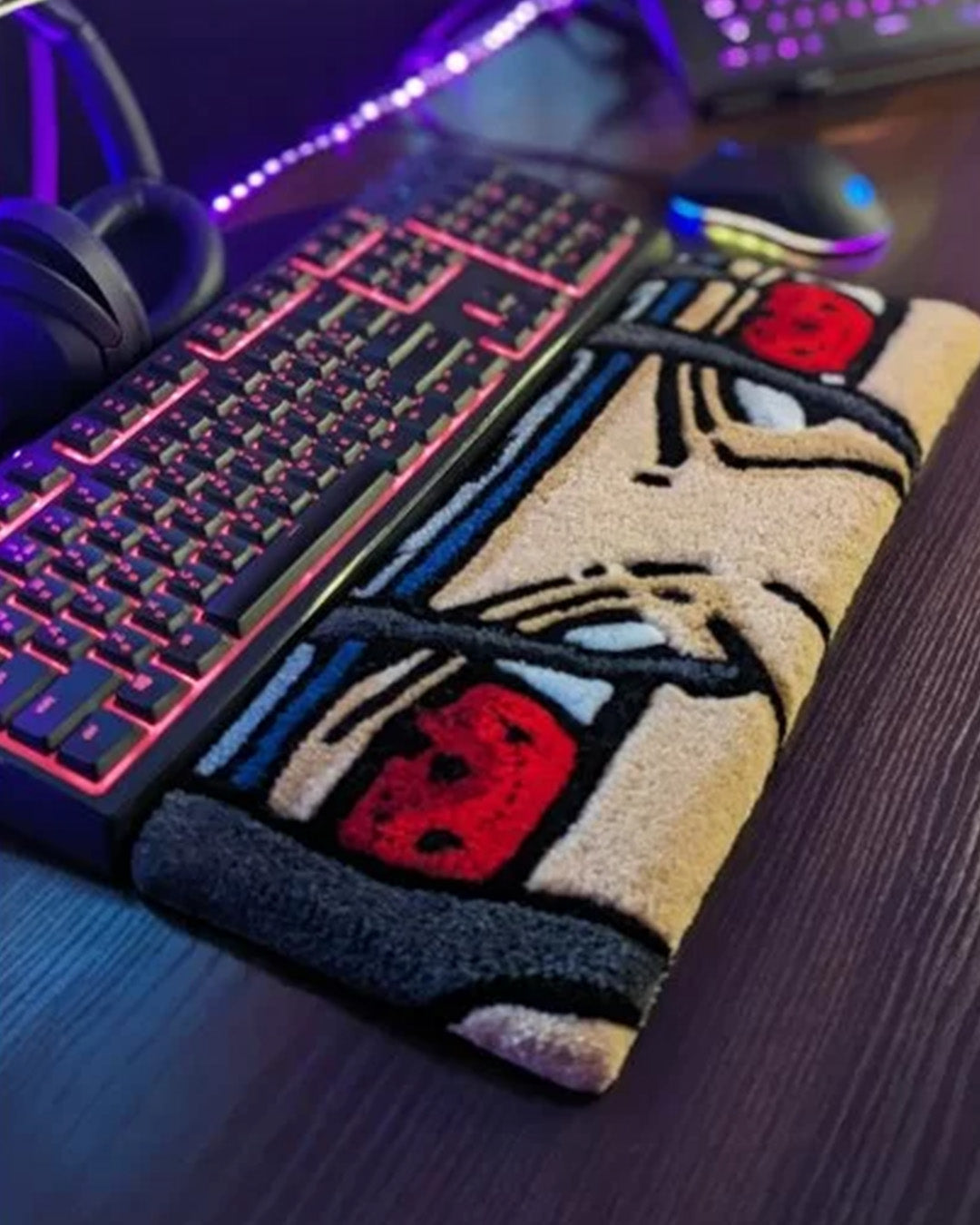 Itachi Uchiha Anime Keyboard Rug