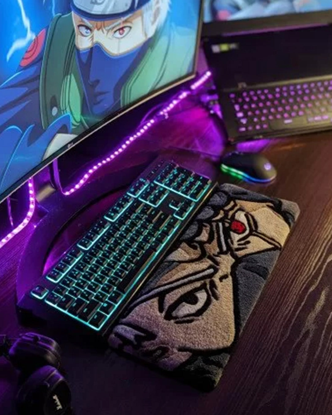 Kakashi Hatake Anime Keyboard Rug