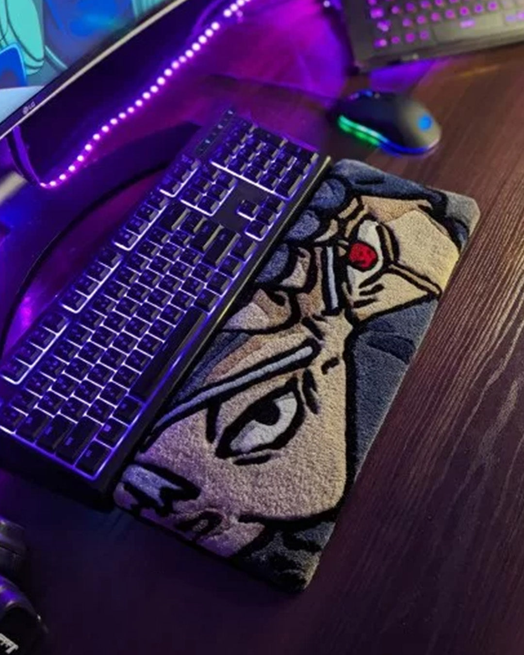 Kakashi Hatake Anime Keyboard Rug