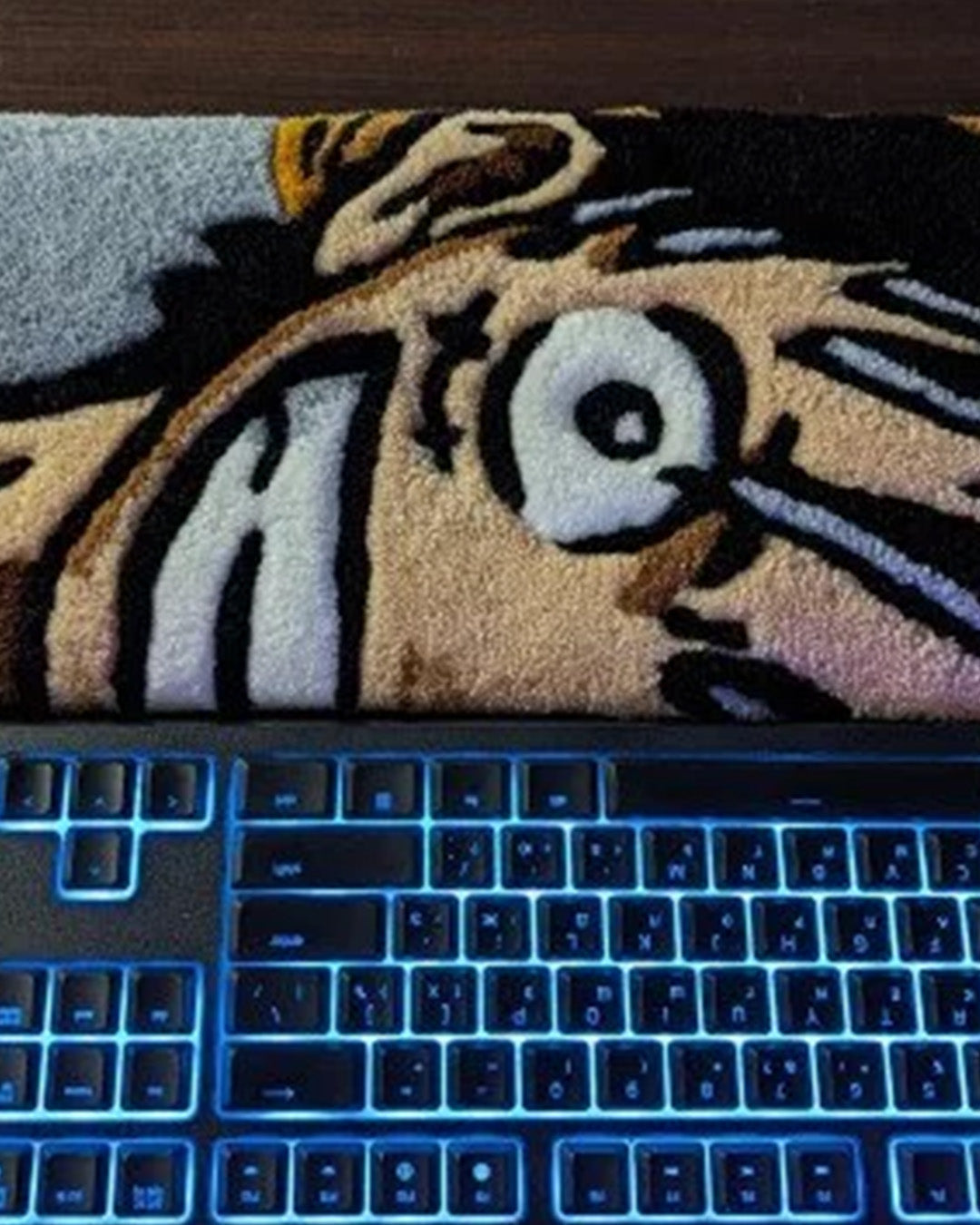 Luffy Anime Keyboard Rug