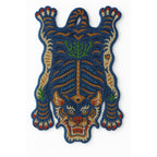 Wild Tiger Mindnight Blue Striking Rug by Just Rugs