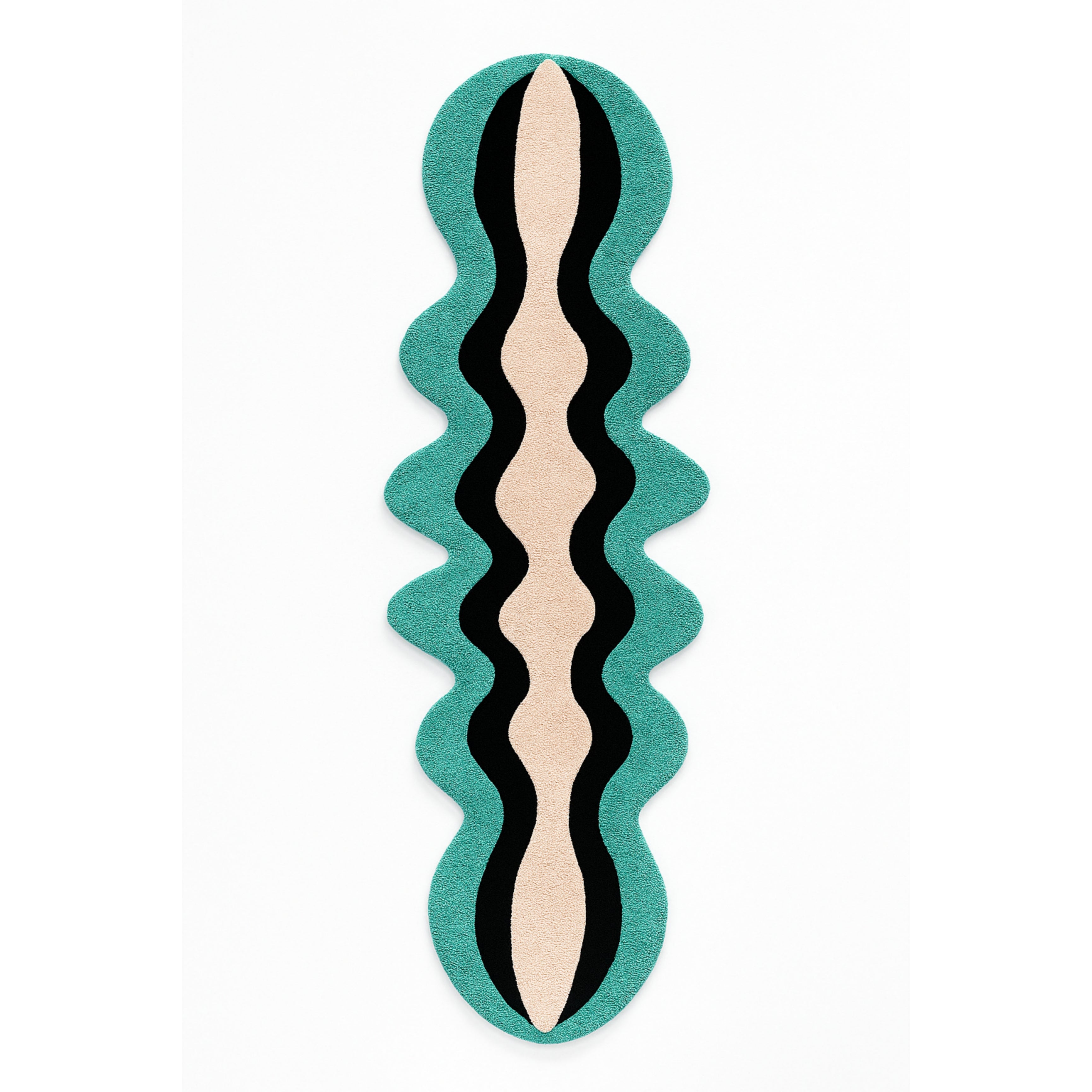 Wave Fusion Vibrant Rug by Just Rugs