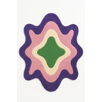 Abstract Pastel Splash Rug by Just Rugs