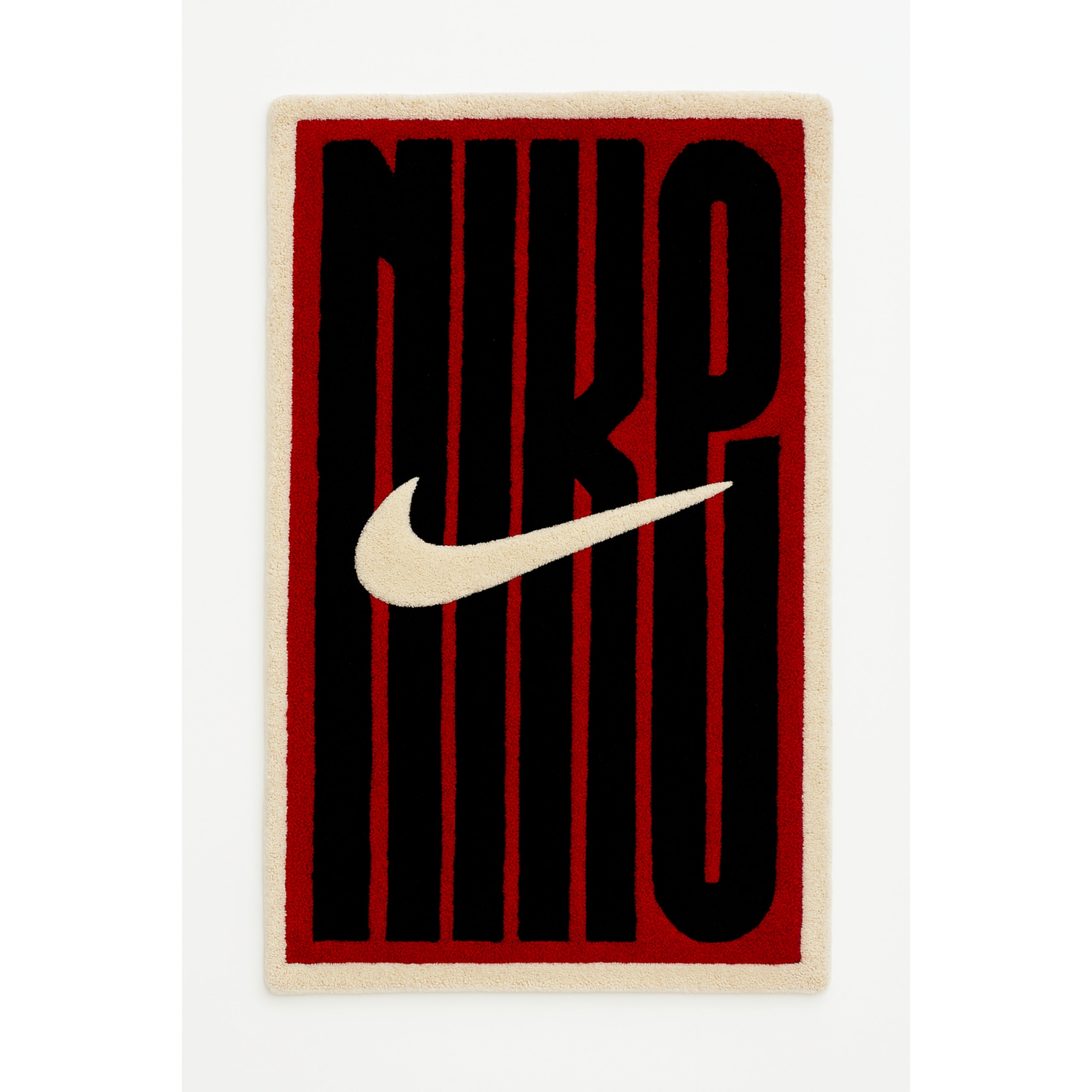 Nike Linear Typography Hand-Tufted Rug