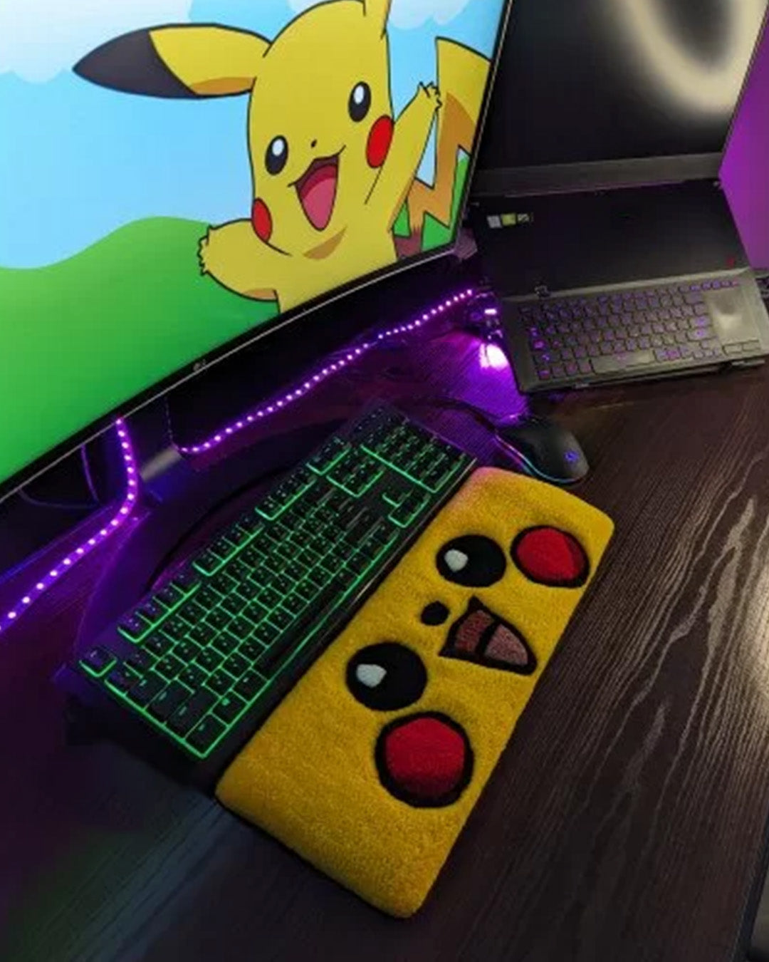 Pikachu Pokemon Keyboard Rug