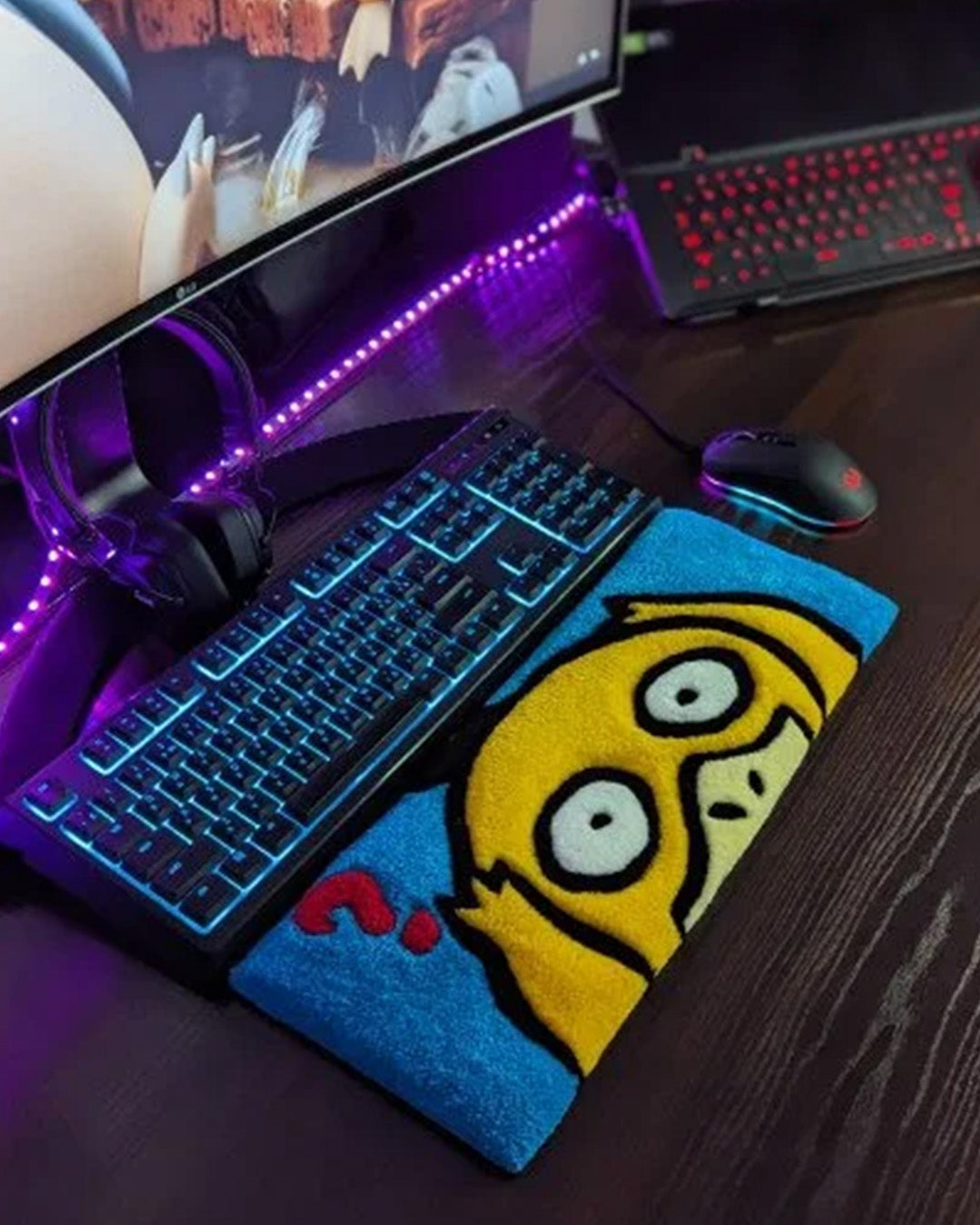 Psyduck Pokemon Keyboard Rug