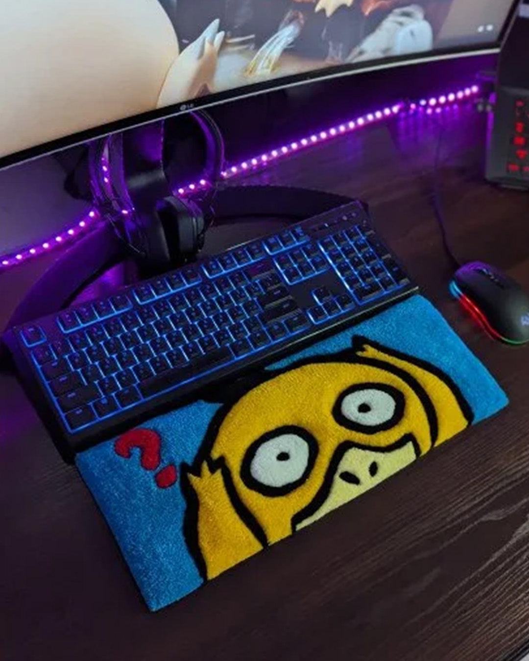 Psyduck Pokemon Keyboard Rug