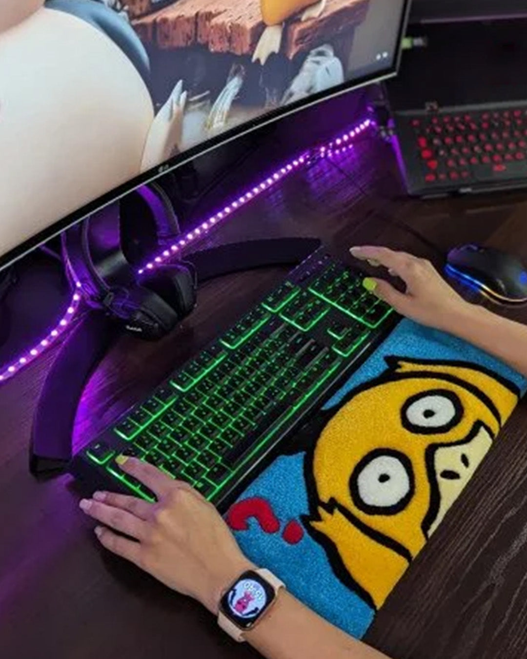 Psyduck Pokemon Keyboard Rug