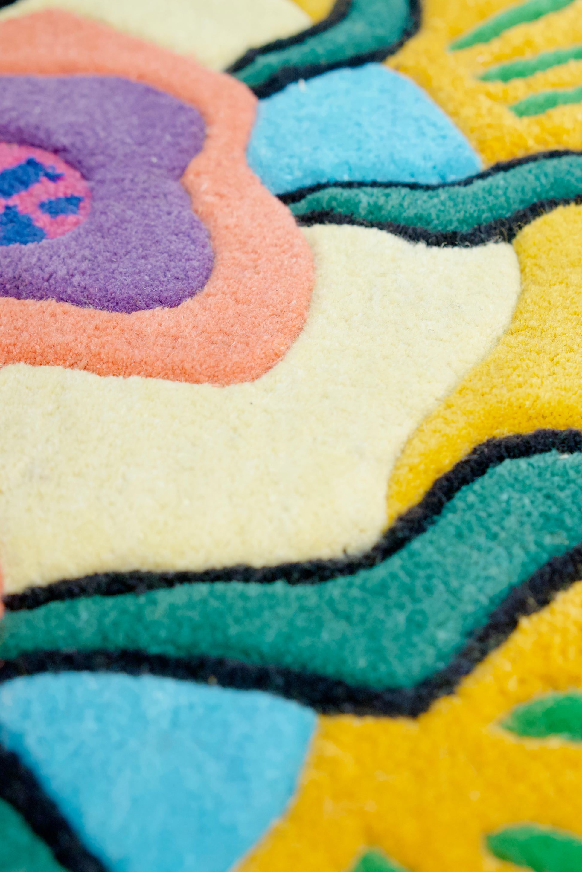 Prism Petal Abstract Floor Rug by Just Rugs