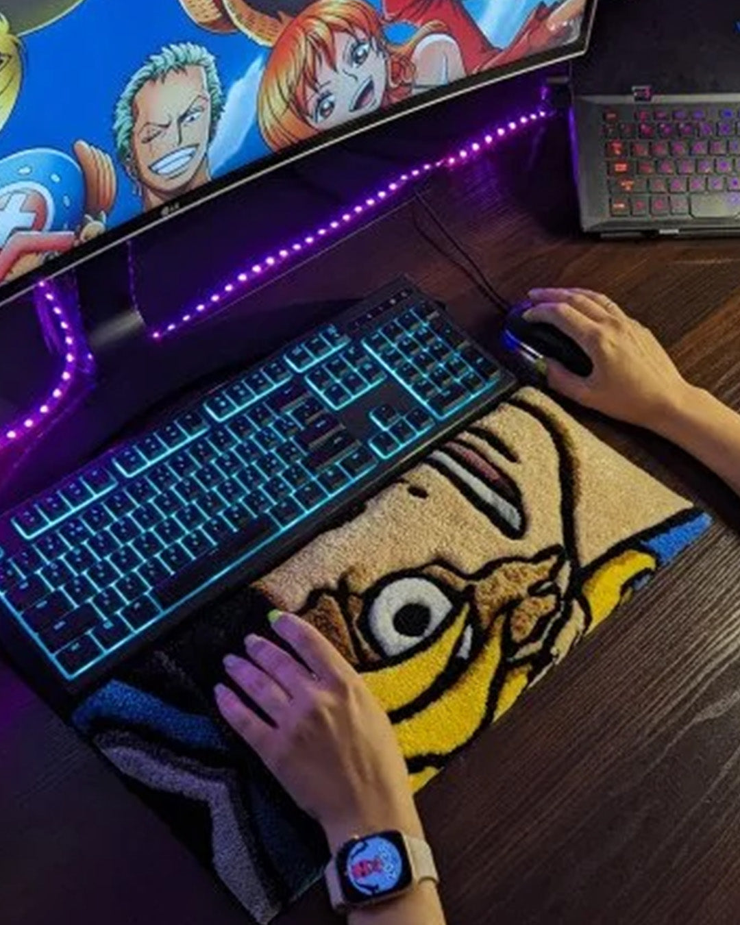 Sabo One Piece Keyboard Rug