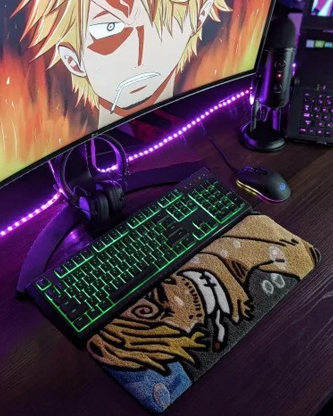 Sanji 2 Anime Keyboard Rug