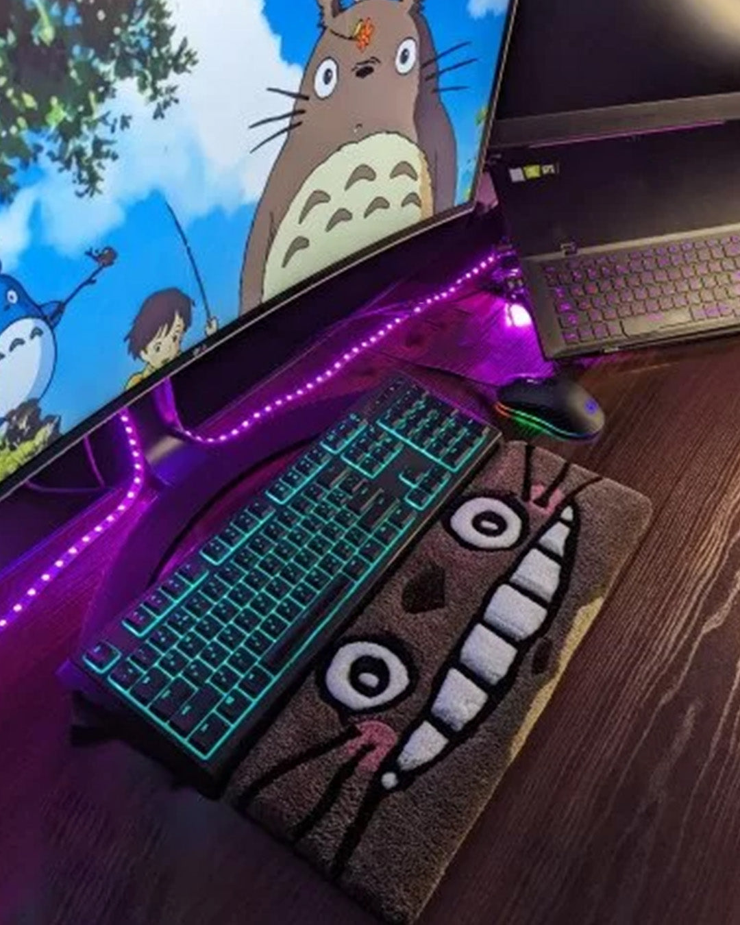 Totoro Special Keyboard Rug