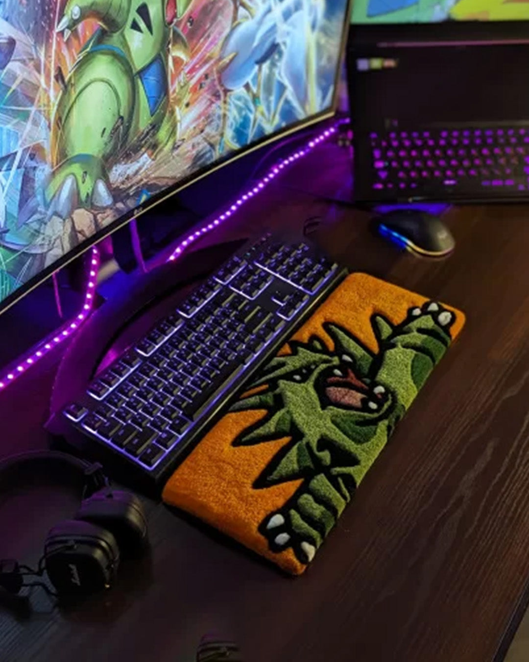 Tyranitar  Pokemon Keyboard Rug