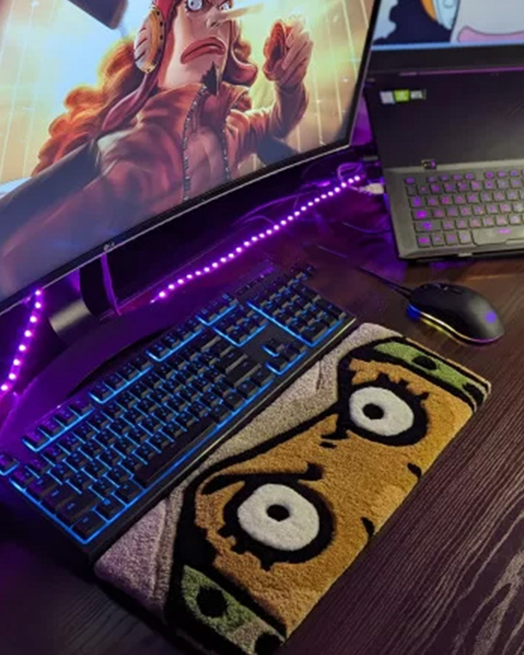 Usopp Anime Keyboard Rug