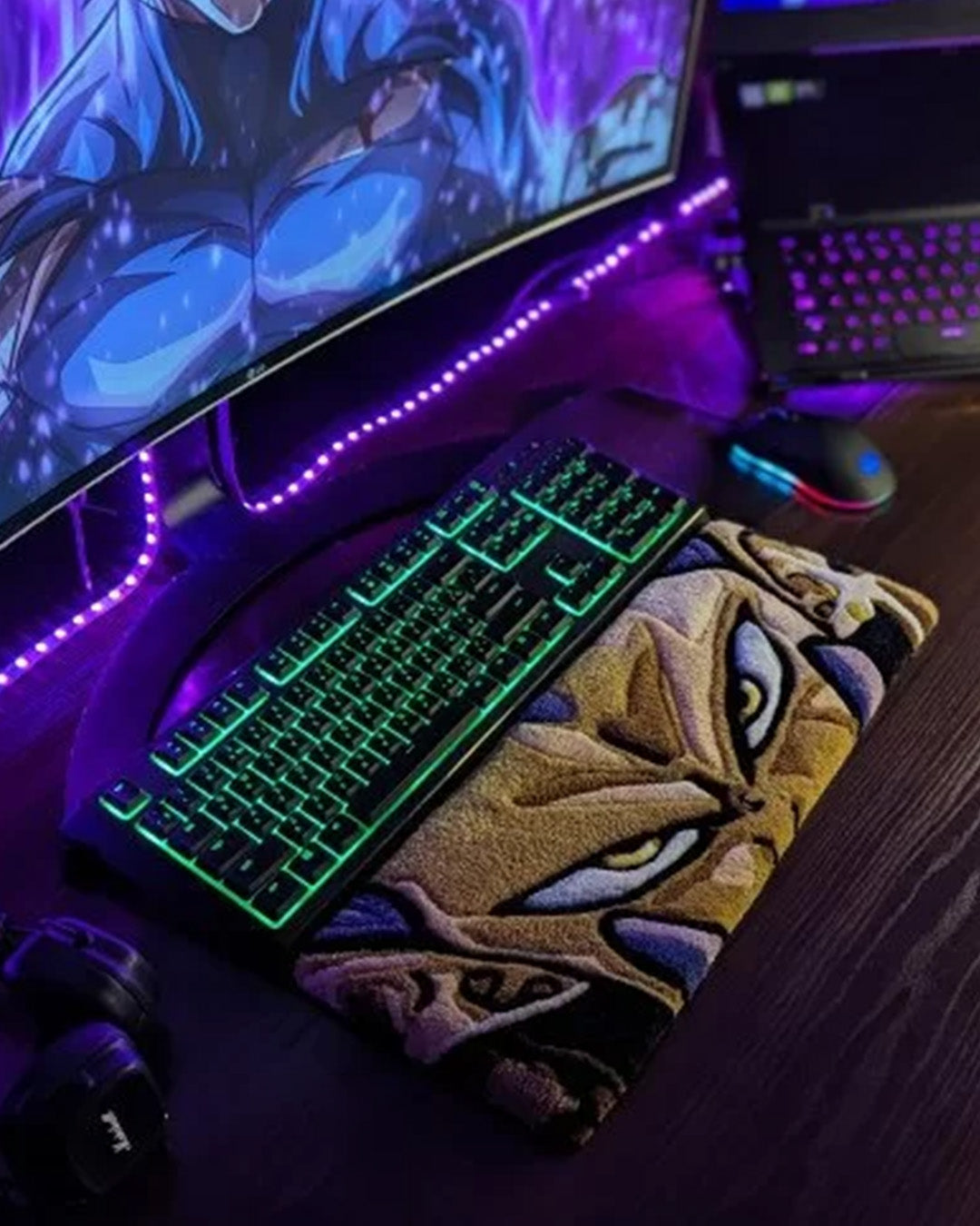 Vegeta Dragon Ball Anime Keyboard Rug