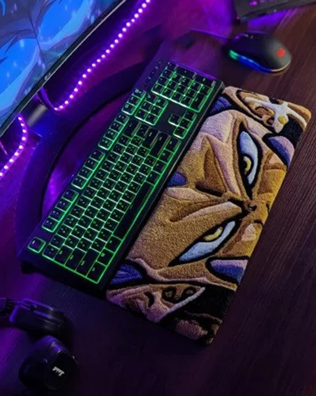 Vegeta Dragon Ball Anime Keyboard Rug